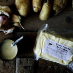 Purée aligot (cheese potato mash)