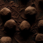 Passion fruit chocolate truffles