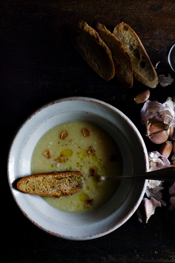 garlicsoup&toast